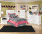 Bostwick Shoals  Panel Headboard With Mirrored Dresser, Chest And 2 Nightstands