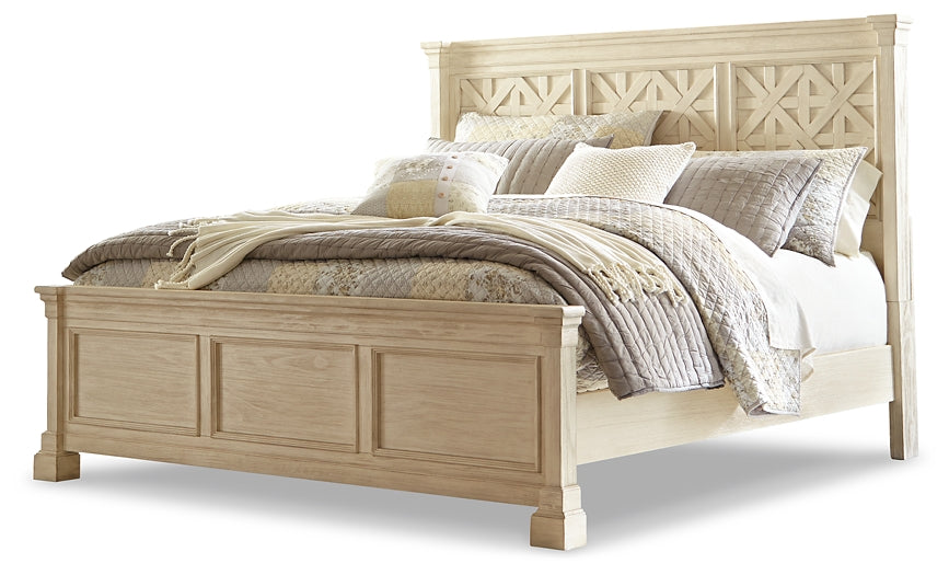 Bolanburg  Panel Bed With 2 Nightstands