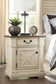 Bolanburg  Panel Bed With 2 Nightstands