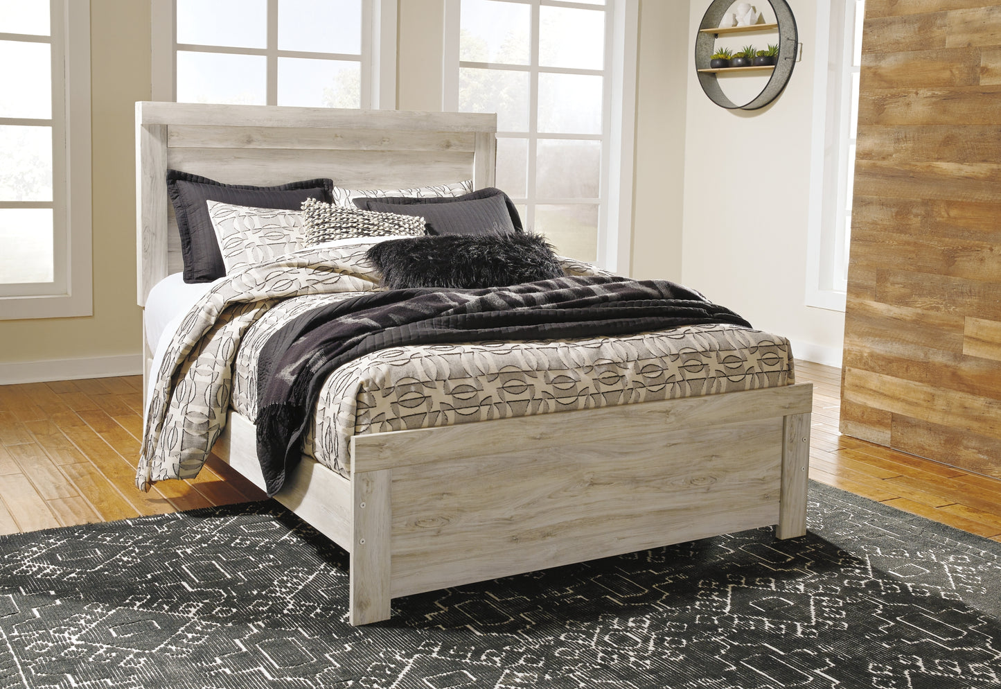 Bellaby  Crossbuck Panel Bed With Dresser