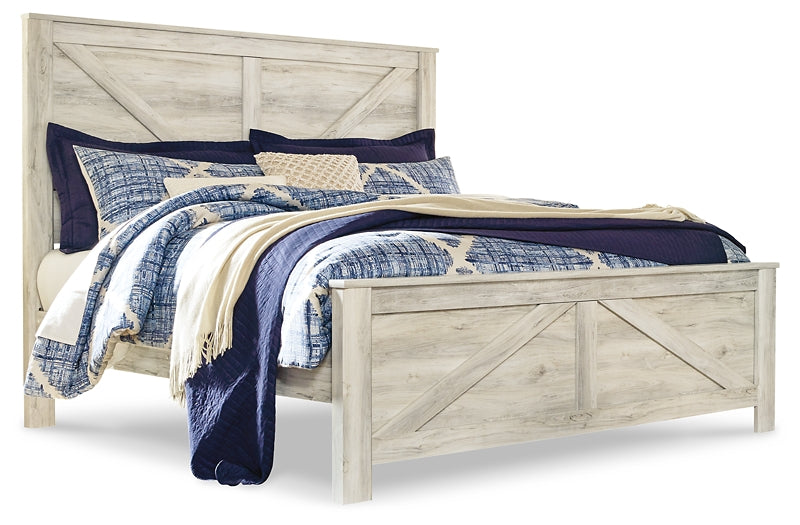 Bellaby  Crossbuck Panel Bed With Dresser