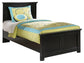 Maribel  Panel Bed With Mirrored Dresser, Chest And 2 Nightstands