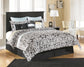 Maribel /California King Panel Headboard With Mirrored Dresser And 2 Nightstands