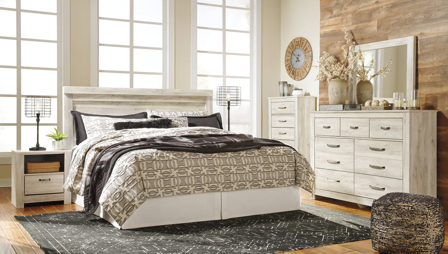 Bellaby  Panel Bed With 2 Nightstands