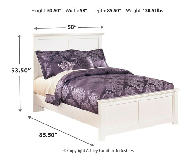 Bostwick Shoals  Panel Bed With Mirrored Dresser And 2 Nightstands