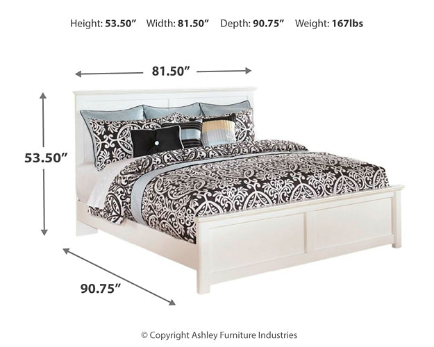 Bostwick Shoals  Panel Bed With Dresser