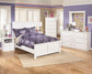 Bostwick Shoals  Panel Bed With Mirrored Dresser, Chest And Nightstand