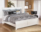 Bostwick Shoals  Panel Bed With Mirrored Dresser