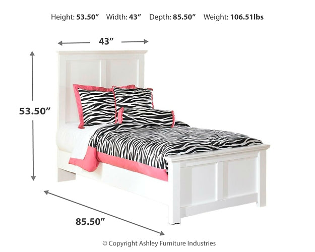 Bostwick Shoals  Panel Bed With Dresser