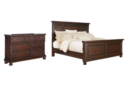 Porter  Panel Bed With Dresser