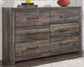 Drystan  Panel Headboard With Dresser