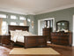 Porter California  Panel Bed With Dresser