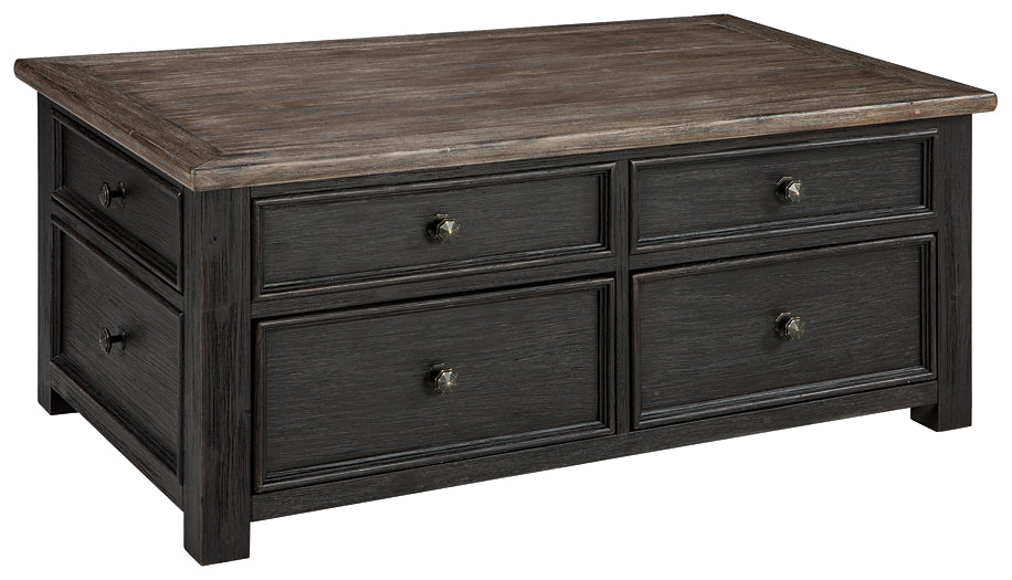 Tyler Creek Coffee Table with 2 End Tables