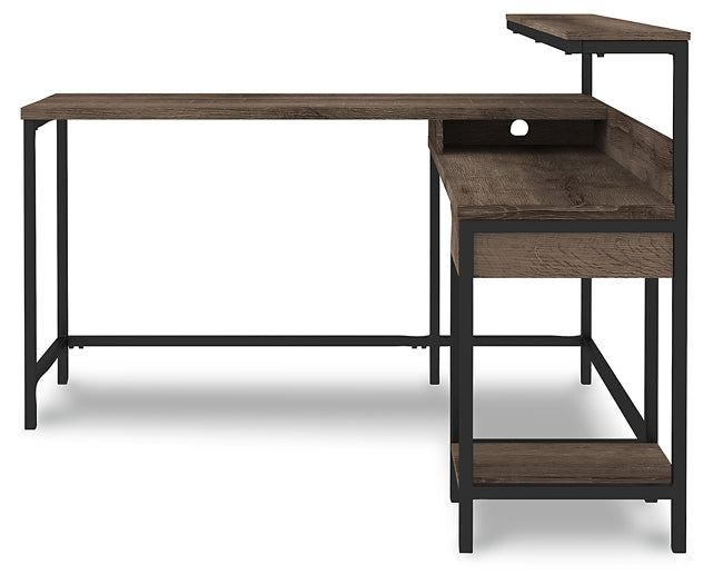 Ashley Express - Arlenbry L-Desk with Storage