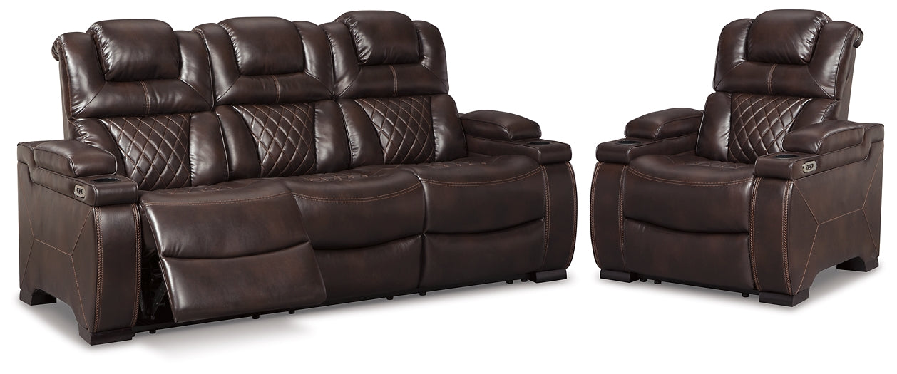 Warnerton Sofa and Recliner