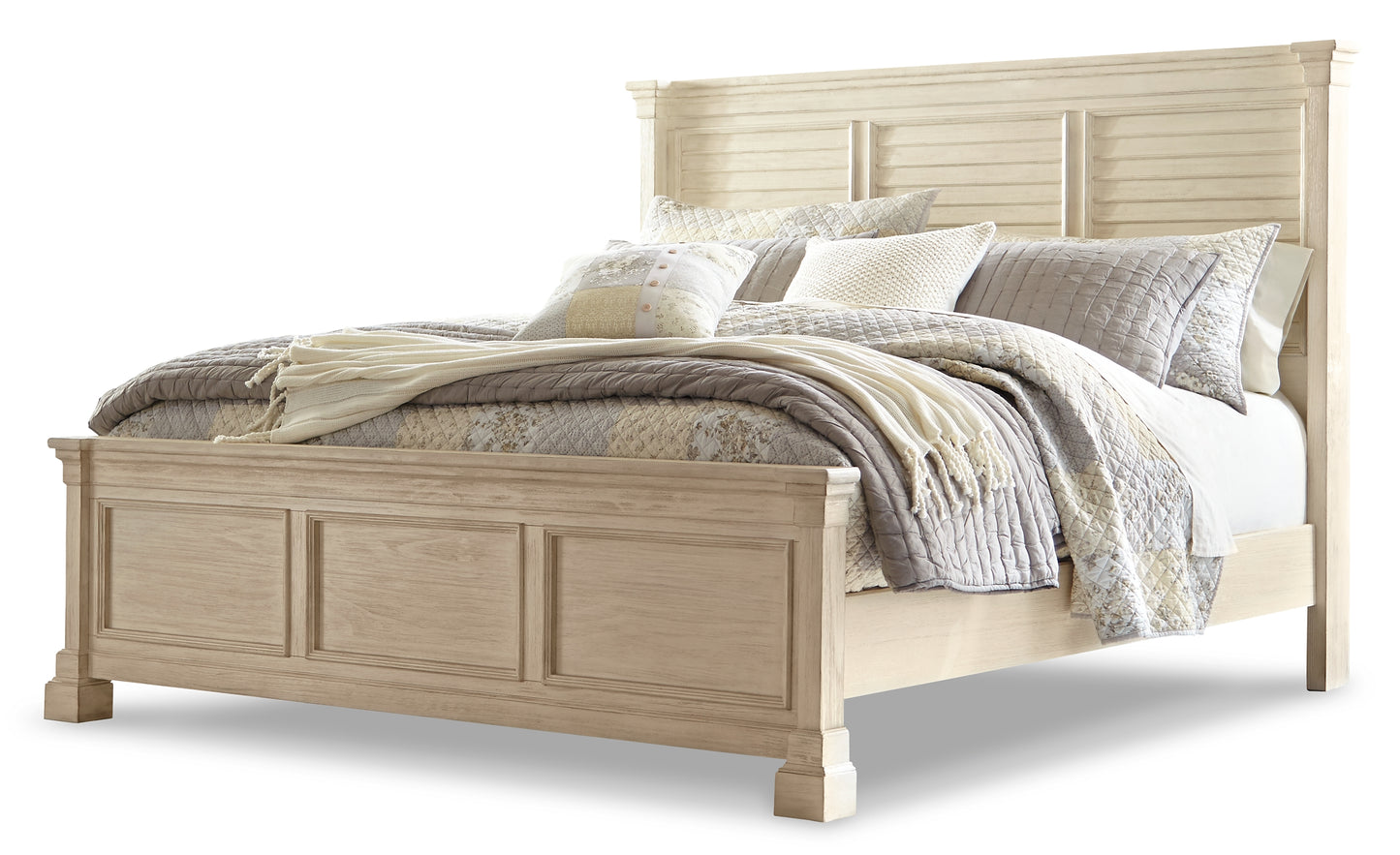 Bolanburg  Panel Bed With Dresser