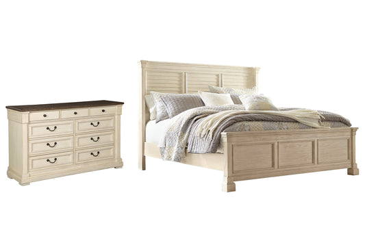 Bolanburg  Panel Bed With Dresser