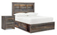 Drystan  Bookcase Bed With 2 Nightstands