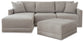 Katany 3-Piece Sectional with Ottoman