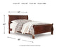 Alisdair  Sleigh Bed With Mattress