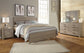 Culverbach  Panel Bed With Mirrored Dresser And 2 Nightstands