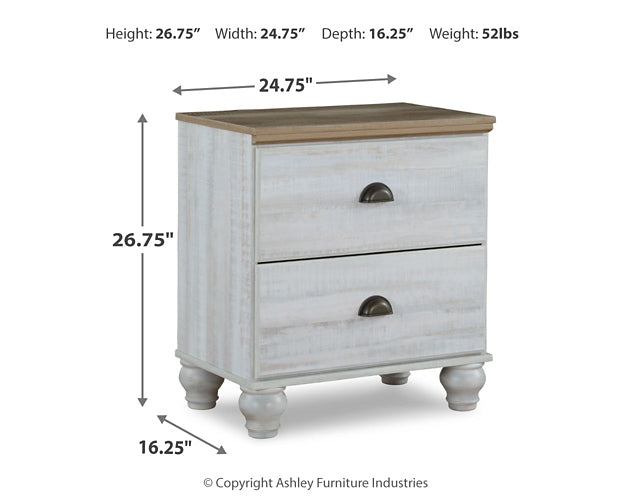 Haven Bay  Panel Bed With Mirrored Dresser, Chest And Nightstand