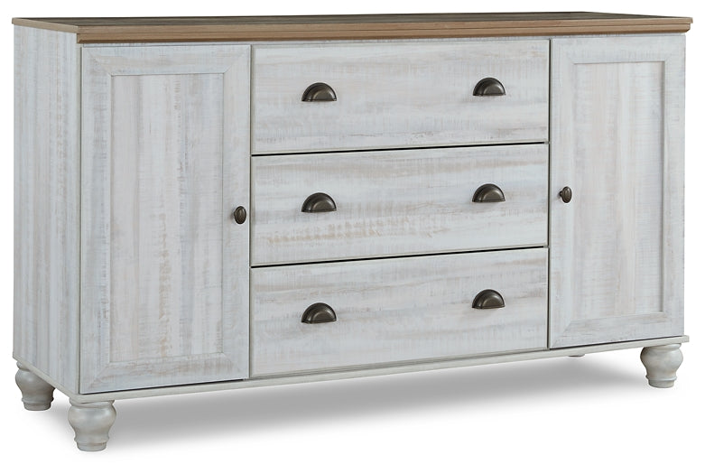 Haven Bay  Panel Bed With Dresser