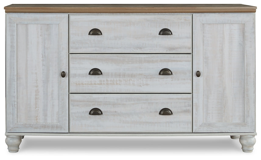 Haven Bay  Panel Bed With Dresser