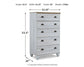 Haven Bay  Panel Storage Bed With Mirrored Dresser And Chest