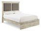 Cambeck  Upholstered Panel Bed With Dresser