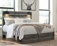 Baystorm  Panel Bed With Mirrored Dresser And Chest