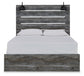 Baystorm  Panel Bed With Mirrored Dresser, Chest And Nightstand