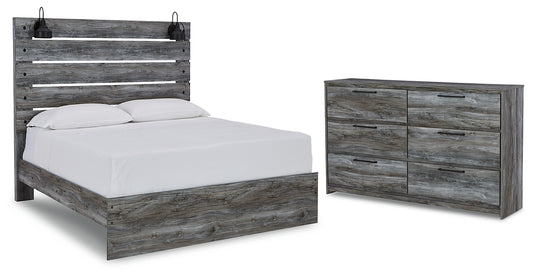 Baystorm  Panel Bed With Dresser