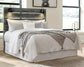 Baystorm  Panel Headboard With Mirrored Dresser