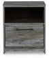 Baystorm  Panel Headboard With Mirrored Dresser, Chest And Nightstand