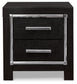 Kaydell  Upholstered Panel Storage Bed With Mirrored Dresser, Chest And 2 Nightstands