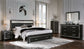 Kaydell  Upholstered Panel Storage Bed With Mirrored Dresser, Chest And 2 Nightstands