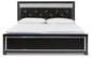 Kaydell  Upholstered Panel Platform Bed With Dresser