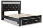 Kaydell  Upholstered Panel Storage Platform Bed With Dresser