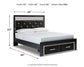 Kaydell  Upholstered Panel Storage Platform Bed With Dresser