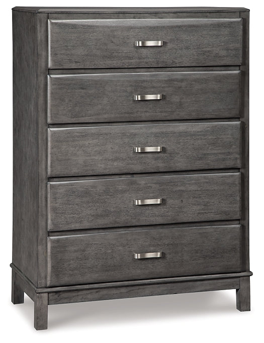 Caitbrook  Storage Bed With 8 Drawers With Dresser And Chest