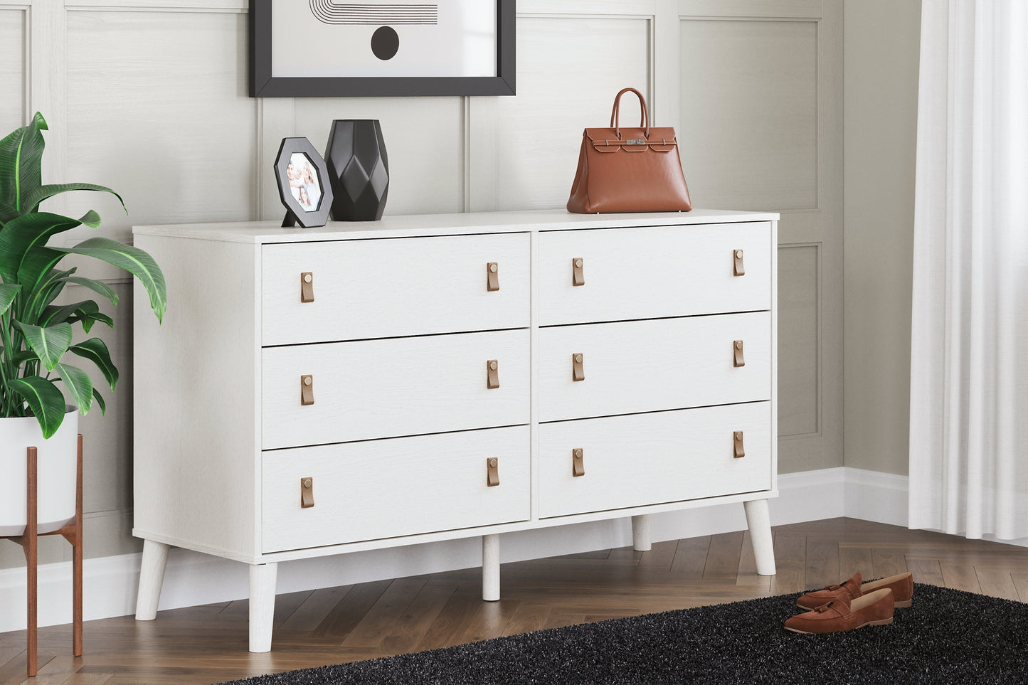 Aprilyn  Bookcase Headboard With Dresser, Chest And Nightstand