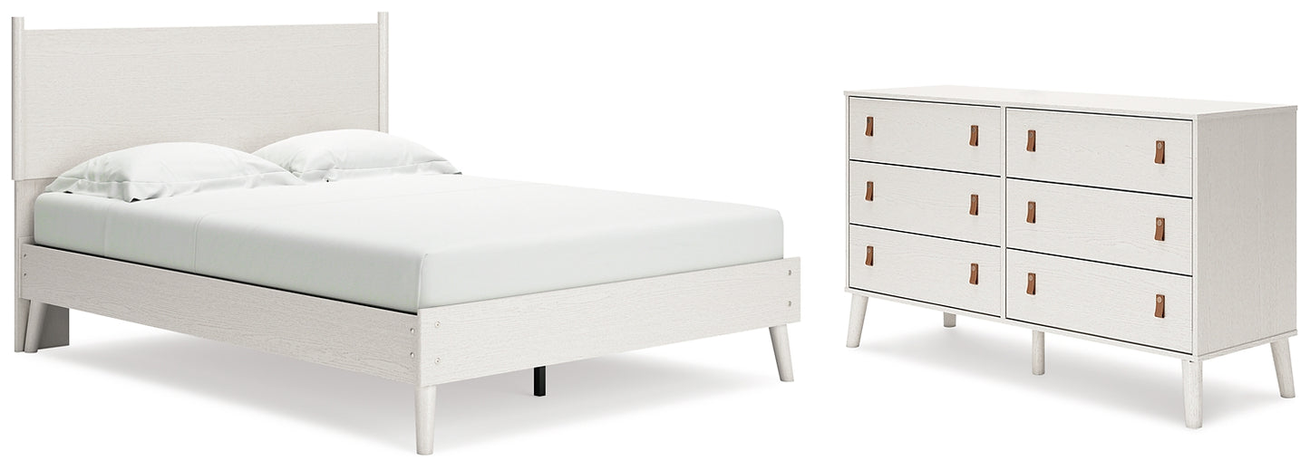 Aprilyn  Panel Bed With Dresser