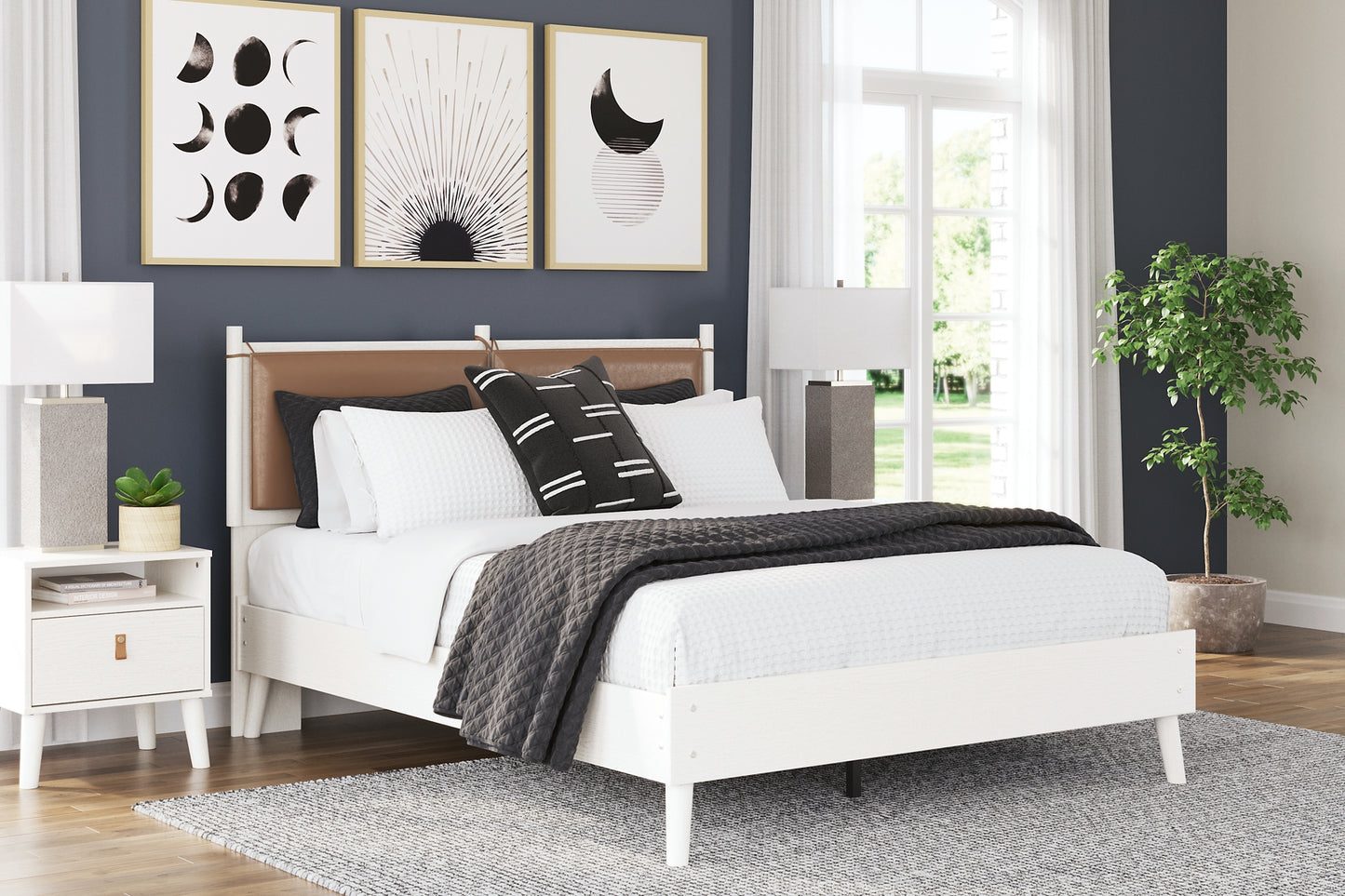 Aprilyn  Panel Bed With Dresser And 2 Nightstands