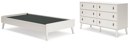 Aprilyn  Platform Bed With Dresser