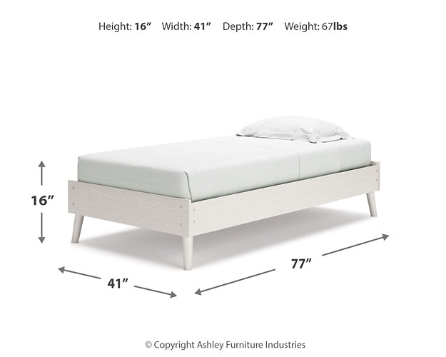 Aprilyn  Platform Bed With Dresser