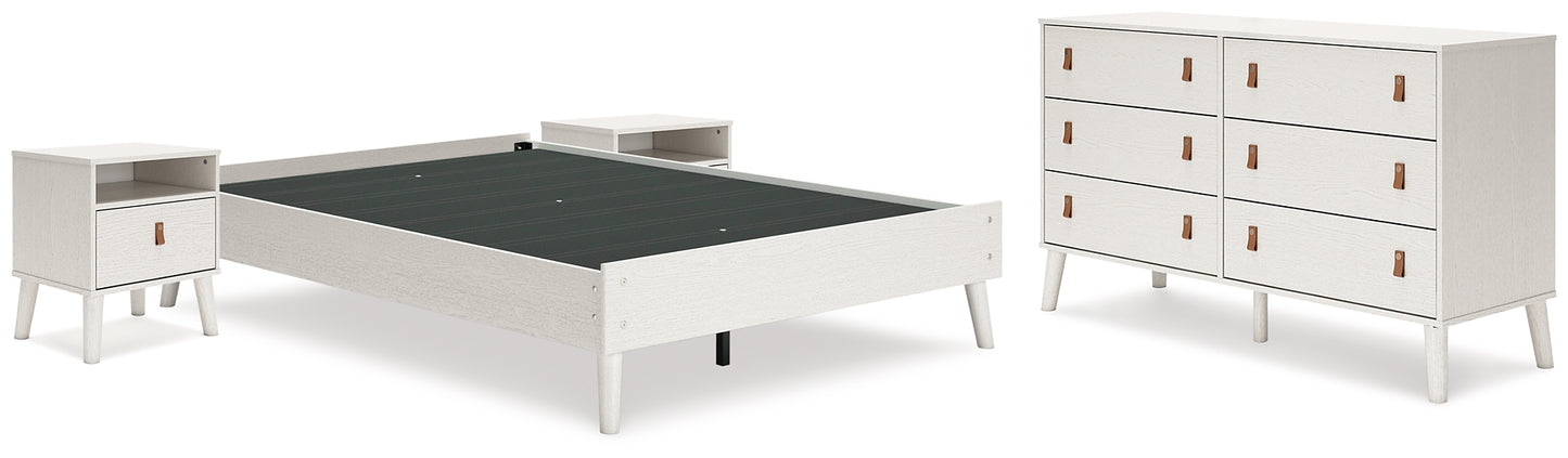 Aprilyn  Platform Bed With Dresser And 2 Nightstands