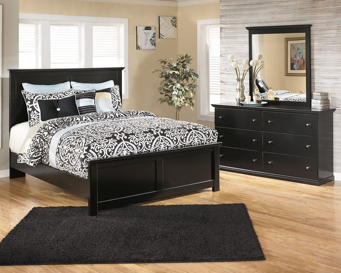 Maribel  Panel Bed With Dresser