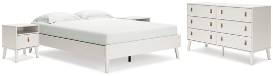 Aprilyn  Platform Bed With Dresser And 2 Nightstands