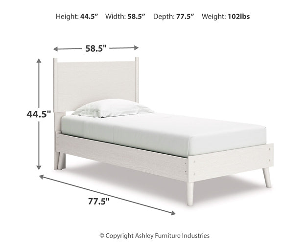 Aprilyn  Panel Bed With Dresser